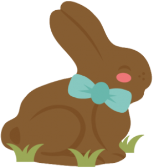 a cute easter bunny